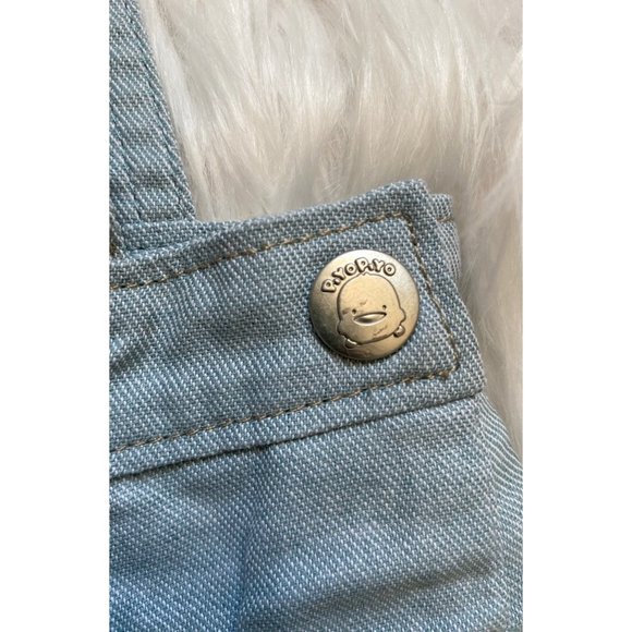 Piyo Piyo Duck Baby Toddler Blue Overall Dress, Size 2T - Picture 9 of 10